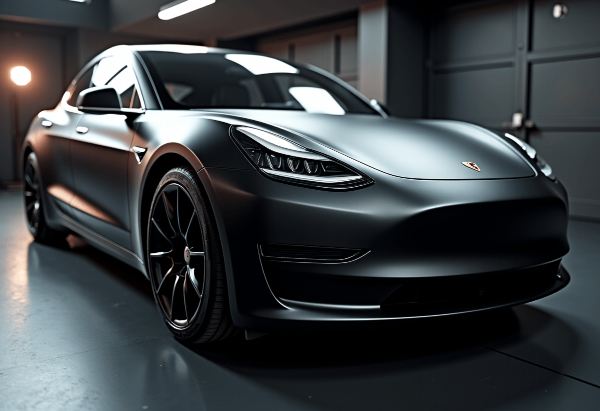 XPEL Stealth PPF matte finish on luxury car