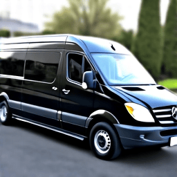 mobile tint service van at residential location