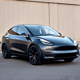 Tesla Model Y with a full legal tint package installed at our Santa Clarita shop, ensuring compliance and comfort