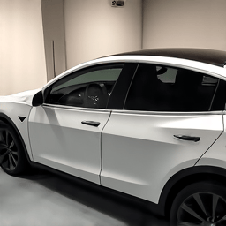 Tesla Model Y full window tint installation