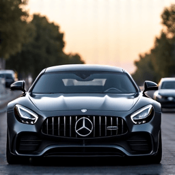 Mercedes AMG GT with full car XPEL Prime XR Plus window tint in Santa Clarita, CA.
