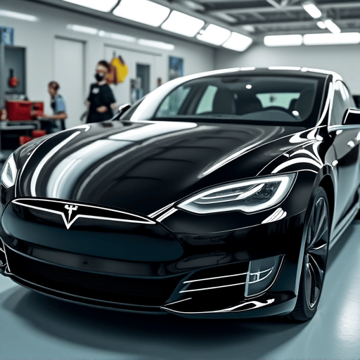 XPEL technician applying full body PPF to a luxury vehicle in Santa Clarita