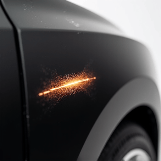 Self-healing paint protection film removing scratches under the Santa Clarita sun