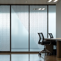 Commercial Decorative Film Granada Hills. Decorative film for a commercial space in Granada Hills.