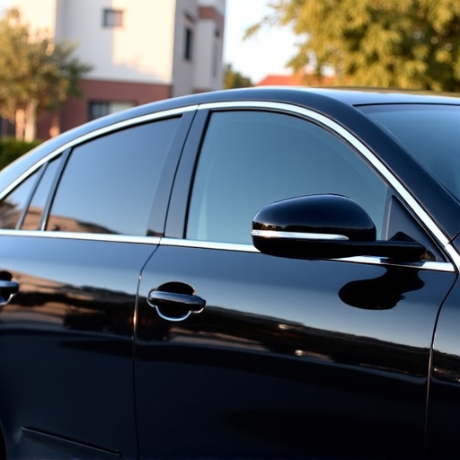 Custom vehicle window tinting with UV protection through mobile service in Castaic