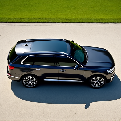 Luxury SUV with newly installed XPEL ceramic window tint, enhancing elegance and interior preservation in Granada Hills