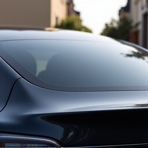 Rivian R1T with a 'One-Piece' rear window tint, showcasing expert craftsmanship in Granada Hills