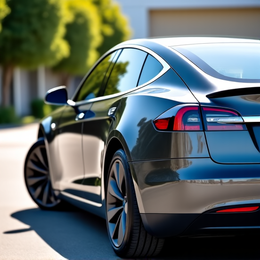 Tesla Model 3 with XPEL Prime XR Plus window tint in Granada Hills, showcasing superior heat rejection properties