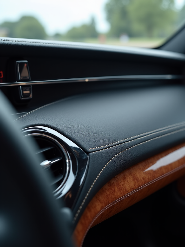 luxury car interior detailing and uv protection in santa clarita