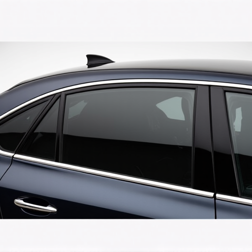 Luxury vehicle with XPEL Prime XR Black window tint, highlighting the deep charcoal finish and premium aesthetic for Santa Clarita drivers.