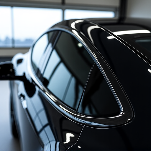 Luxury vehicle with XPEL Prime XR Plus tint expertly installed in Castaic