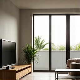 Residential Glare Reduction Film Northridge. Glare reduction window film for a home in Northridge.