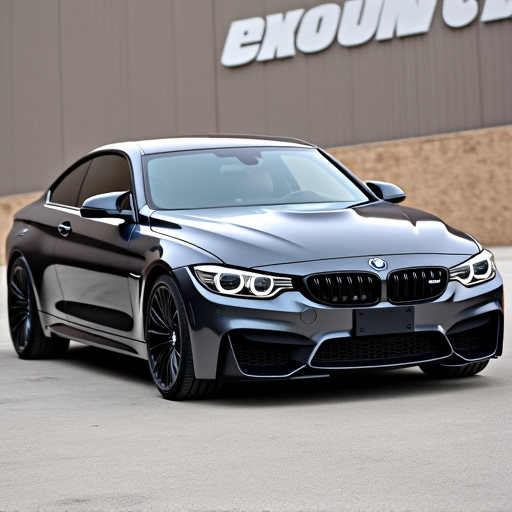 Sports sedan with a sleek window tint, showcasing precise installation by Autograff Mobile Tint in Valencia, CA.