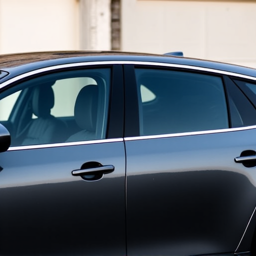 Sports sedan featuring XPEL Prime XR Plus ceramic tint, 70% VLT, offering minimal visual change with maximum thermal performance. Clear ceramic tint.