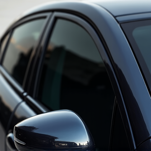 XPEL tint installation on a luxury vehicle in Santa Clarita