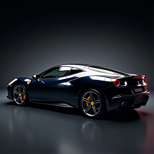 Skilled technician applying XPEL Ultimate Plus paint protection film to a luxury car in Santa Clarita